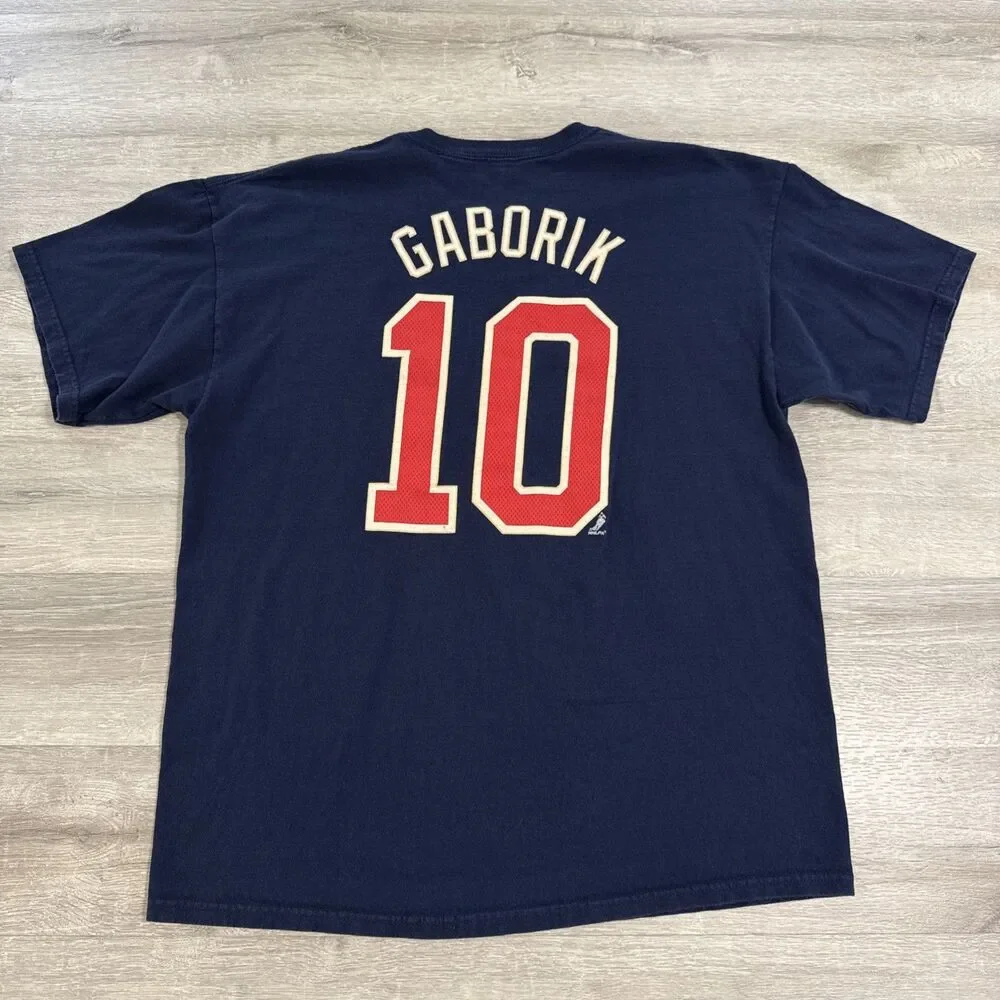 Marian Gaborik Shirt New York Rangers NHL Adidas Reebok Men’s Blue XL